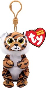 Ty Beanie bellies clip (5") - clawdia - tiger 008421431090