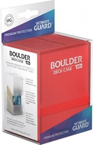 ultimate guard Ultimate Guard Deck Box Boulder 100+ Frosted Ruby 4056133006163