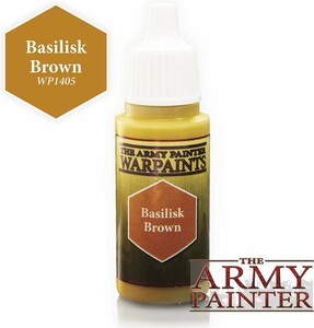 The Army Painter Warpaints water Basilisk Brown, 18ml/0.6 Oz 5713799140509