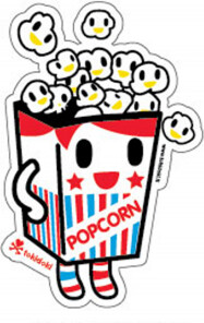 tokidoki autocollant Popcorn guy 818310029419