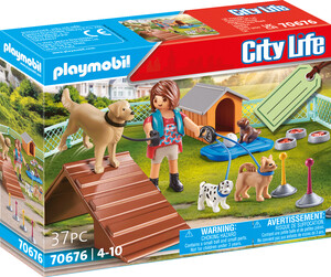 Playmobil Playmobil 70676 Set cadeau Educatrice et chiens 4008789706768