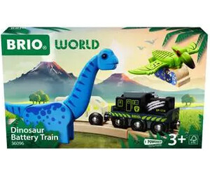 Brio Train Brio Train en bois Train à piles Dinosaure 36096 7312350360967
