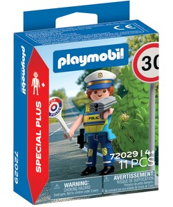 Playmobil Playmobil 72029 Policier avec radar de vitesse 4008789720290