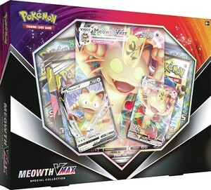 nintendo Pokémon Meowth Vmax Box (vers. Int.) 820650804120