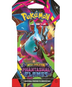 Pokémon Pokemon Mega Evolution 2 - phantasmal flames - booster Sleeved 196214126503