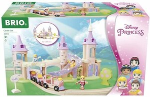 Brio Train Brio Train en bois Disney Princesse Ensemble château 33312 7312350333121