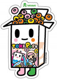 tokidoki autocollant tokipops breakfast besties 