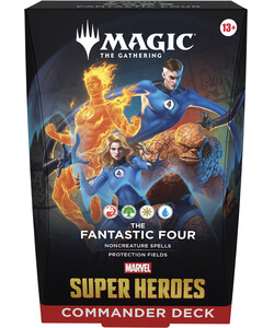 Wizards of the Coast MTG Marvel super heroes - commander deck Fantastic four MTG