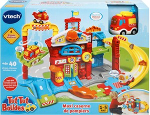 VTech VTech Tut Tut Bolides Maxi caserne de pompiers + Louis, SOS incendie (fr) 3417765039065