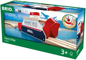 Brio Train Brio Train en bois Navire de transfert son et lumières 33569 7312350335699