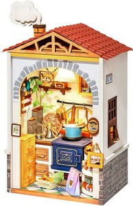 Robotime Mini maison à construire - Flavor Kitchen 6946785117332