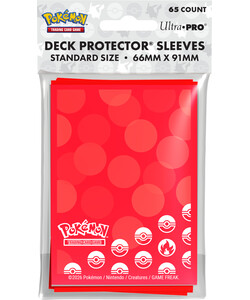 Ultra PRO Pokemon Protecteurs de cartes 66x91mm 65ct - energy fire type 65ct 074427167431