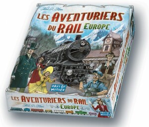 Days of Wonder Les aventuriers du rail (fr) base Europe 824968717820
