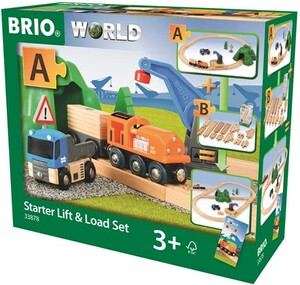 BRIO Brio Train en bois Circuit de démarrage transport de fret 33878 7312350338782
