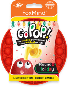 FoxMind Go Pop Roundo Édition limitée rouge scintillant 842710000846