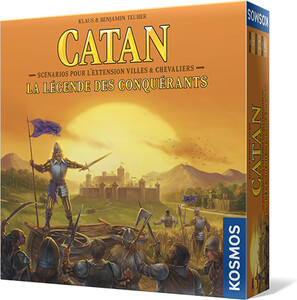 KOSMOS Catan (fr) ext Villes et Chevaliers scénarios La Légende des Conquérants 8435407627307