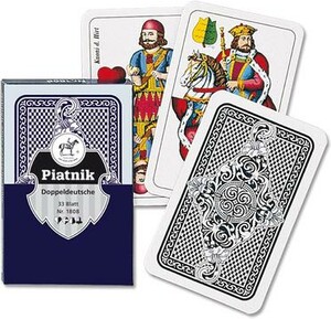 Piatnik Cartes à jouer Doppeldeutsche 9001890180811