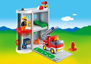 playmobil 123 pompier