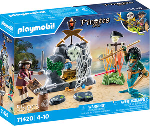 Playmobil Playmobil 71420 Pirate avec trésor 4008789714206