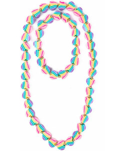 Creative Education Heart of Many Colours Necklace & Bracelet 771877861703