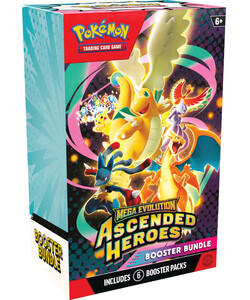 Pokémon Pokemon Mega Evolution 2.5 - ascended heroes - booster bundle (6) 196214141506