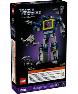 LEGO LEGO 10358 Transformers : Soundwave 673419408240