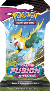 nintendo Pokemon Sword & Shield Fusion Strike Sleeved booster 820650809170