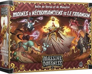 CMON Massive Darkness 2 (fr) ext Moines et nécromanciens VS le parangon 3558380095064