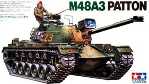 Tamiya Inc. Modèle à coller US m48a3 patton tank 1/35 4950344992881