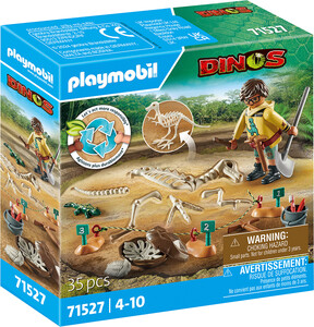 Playmobil Playmobil 71527 Site archeologique avec squelette de dinosaure 4008789715272