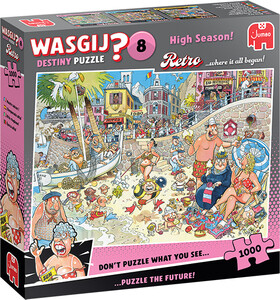 Jumbo Casse-tête 1000 Wasgij Retro Destiny #08 Haute saison 8710126018514