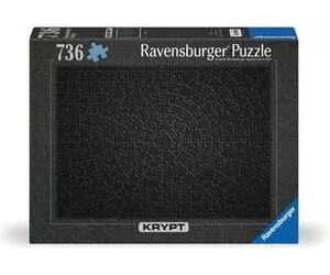 Ravensburger casse-tete Casse-tête 736 Krypt noir 4005555000549