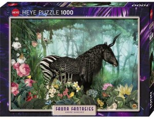 Heye Casse-tête 1000 Equpidae, Fauna Fantasies 4001689299804