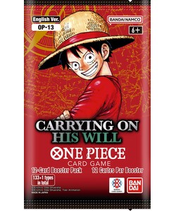 bandai One piece TCG - Op-13 Carrying on his will booster 810158833517