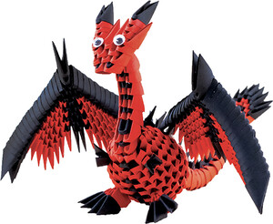 CreativaMente Creagami Dragon 463 pcs Origami 3D 8032591788236