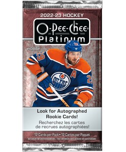 Upper Deck Upper Deck O-Pee-Chee Platinum Hockey 22/23 Booster 053334120593