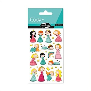 Cooky Autocollants Cooky - princesses 3609510901363