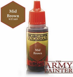 The Army Painter Warpaints Mid Brown, 18ml/0.6 Oz 5713799146907