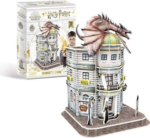 Wrebbit Casse-tête 3D La banque Gringotts Harry Potter (300pcs) 665541005145