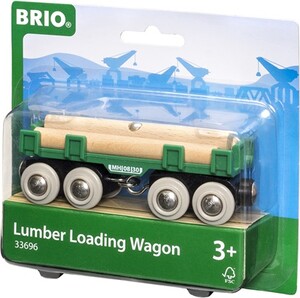 Brio Train Brio Train en bois Wagon convoyeur de bois 33696 7312350336962