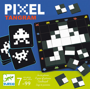Djeco Pixel Tangram (fr/en) 3070900084438