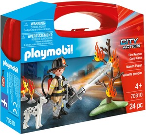 Playmobil Playmobil 70310 Mallette transportable Pompier 4008789703101
