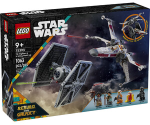 LEGO LEGO 75393 La fusion du chasseur TIE et du X-wing 673419389624