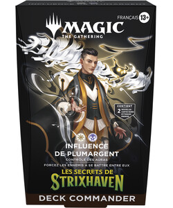Wizards of the Coast MTG secrets of strixhaven - commander Influence de plumargent (francais) MTG