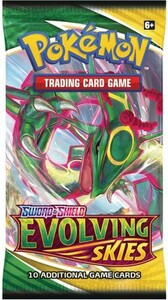 nintendo Pokemon Sword & Shield Evolving Skies booster 820650808777