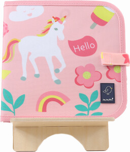 Jaq Jaq Bird Jaq Jaq Bird Livre de dessins Licorne + 4 crayons Butterstix (fr/en) 650726210063