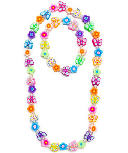 Creative Education Flutter Flowers Necklace & Bracelet 771877861659