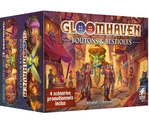 Cephalofair Games Gloomhaven (fr) Boutons & Bestioles 3558380127970