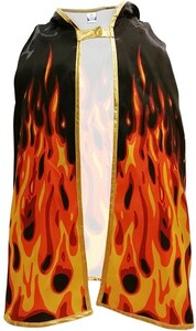 Liontouch Costume chevalier flamme cape 190 5707307001901