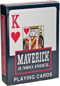 Bicycle Cartes à jouer - maverick jumbo index 041187012066
